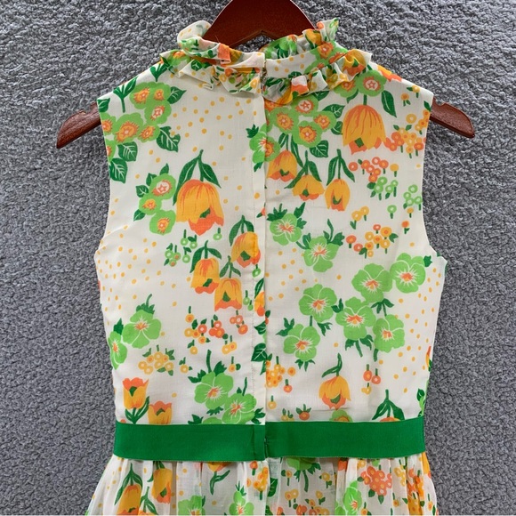 Vintage 1970’s Floral Maxi Dress - Picture 10 of 15